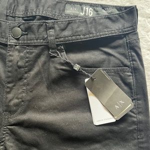 Armani Exchange Black Jeans 36R New With Tags